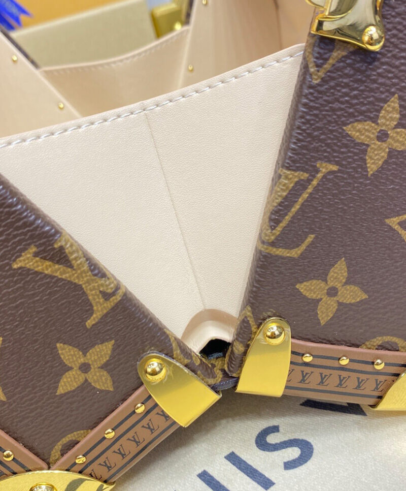 Louis Vuitton Speedy Trunk 20 Monogram M11154 Brown
